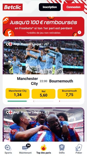 Paris Sportifs au Bet Clic Sérieux Casino Bet Clic Sport Live sur le Net Aujourd’hui